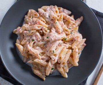 Penne ao molho cremoso