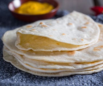 Tortillas de farinha