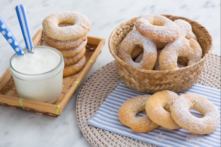 Biscoitos de iogurte