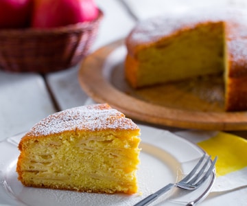 Torta de Maçã Invisível