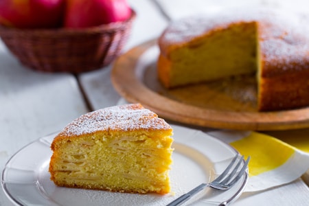 Torta de Maçã Invisível