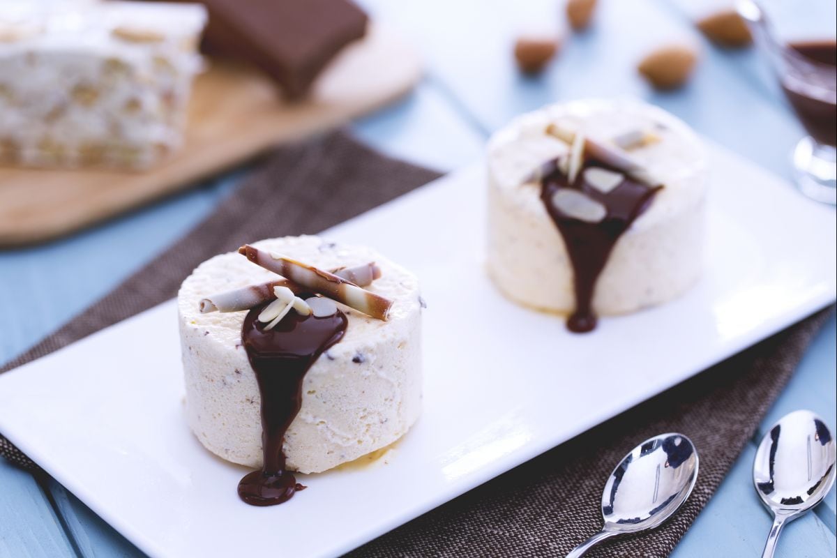 Semifreddo de nougat