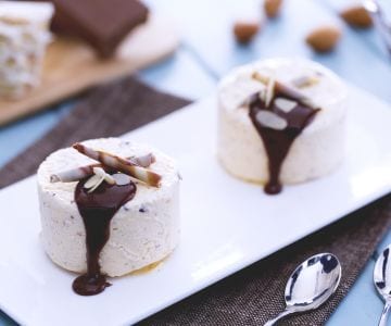 Semifreddo de nougat