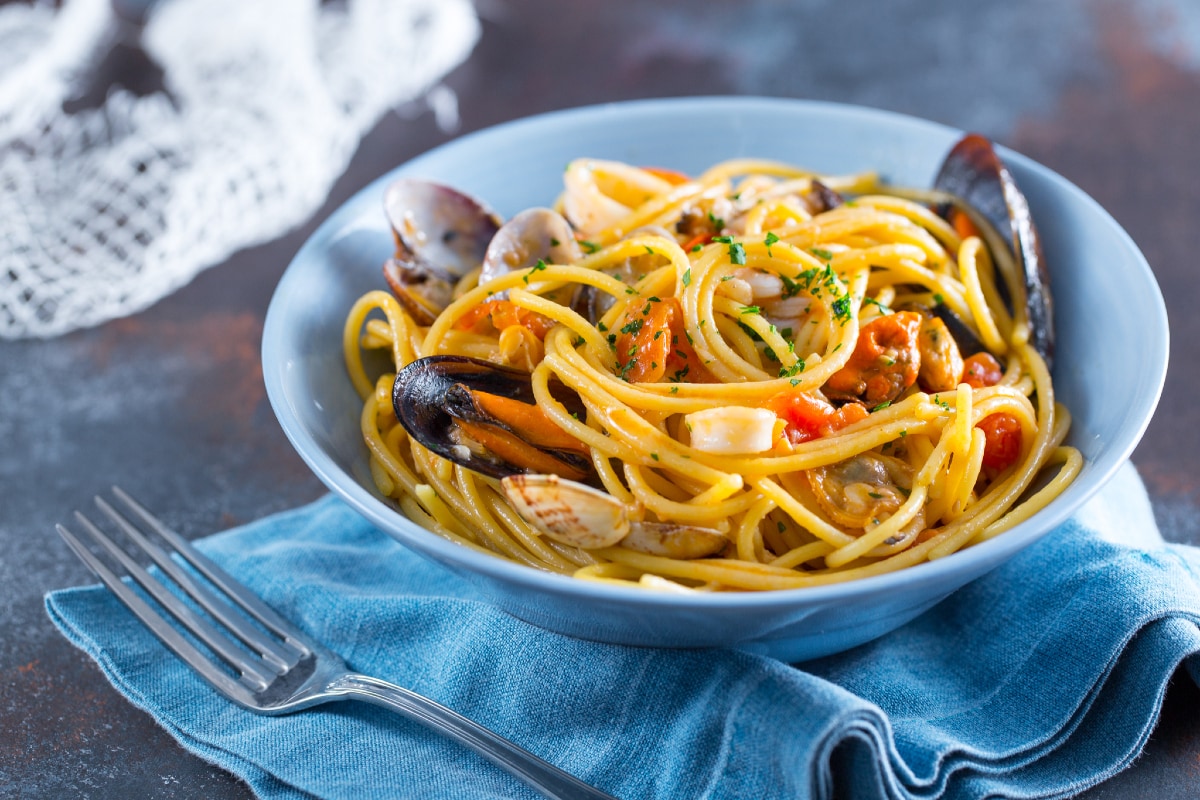 Spaghetti allo scoglio