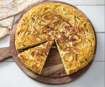 Frittata de espaguete