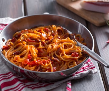 Espaguete all'Amatriciana