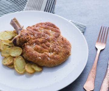 Costeleta à milanesa