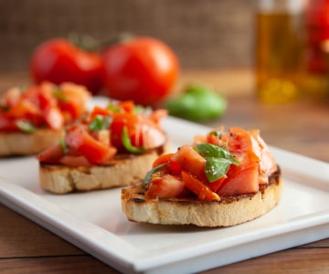 Bruschette de tomate