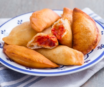 Panzerotti (calzones) fritos