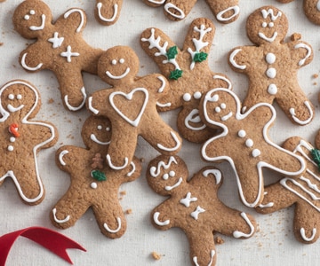 Biscoitos de gengibre (gingerbread)